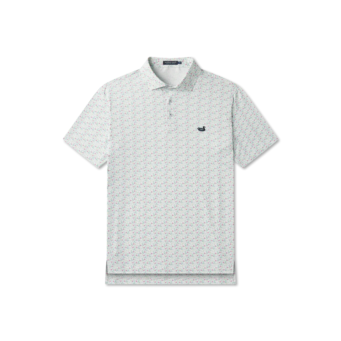 Flyline Performance Polo- Sunday Success White
