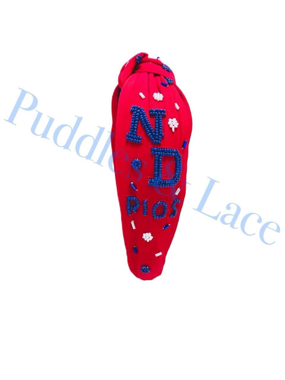 ND Beaded Headband