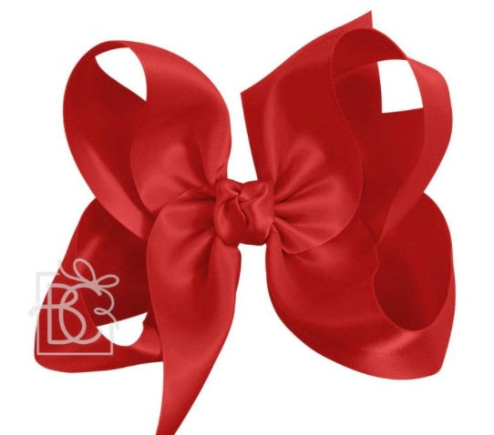 Red Satin Bow