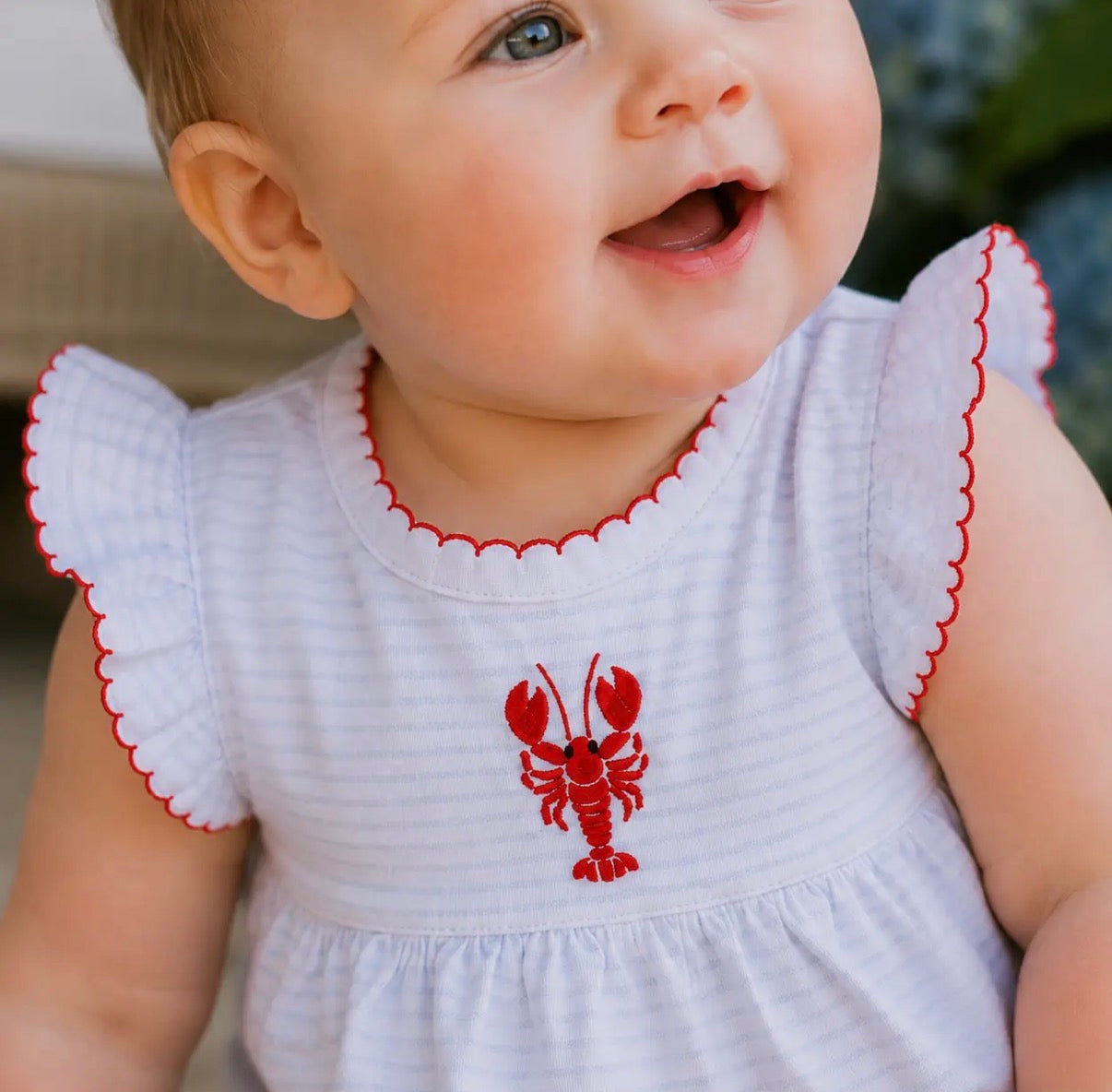 Mary Helen Flutter Sleeve Bubble