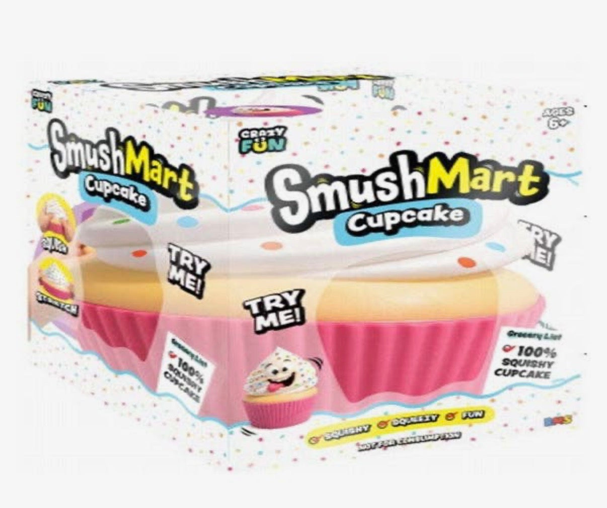 PREORDER Authentic SmushMart Crazy Vanilla Cupcake