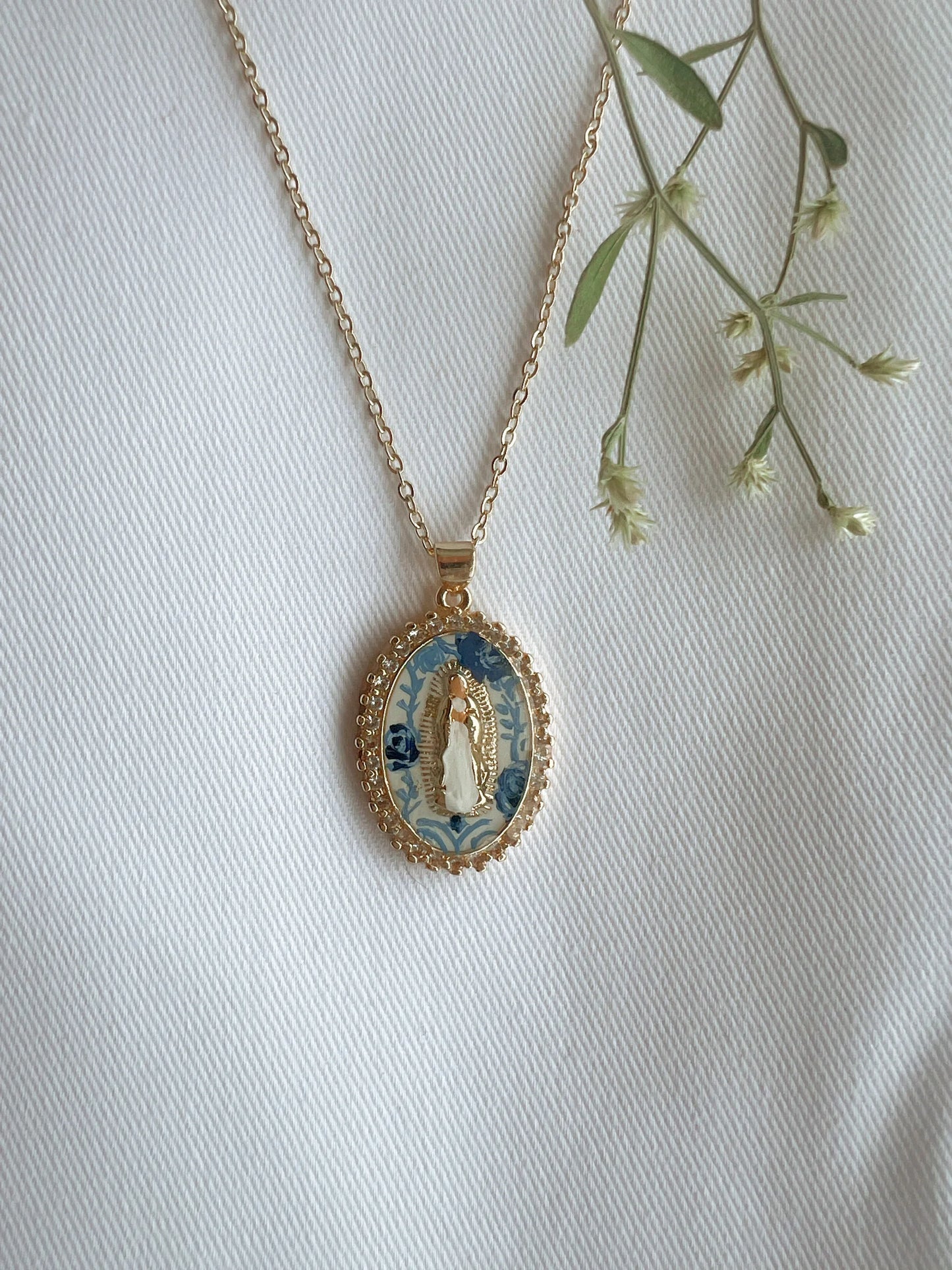 Mary in Blue China