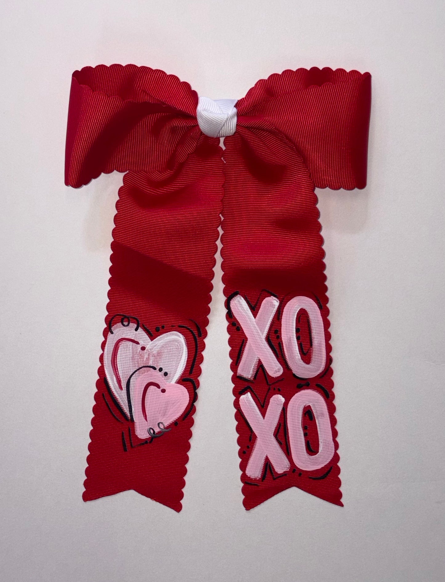 Valentine’s Painted Bow
