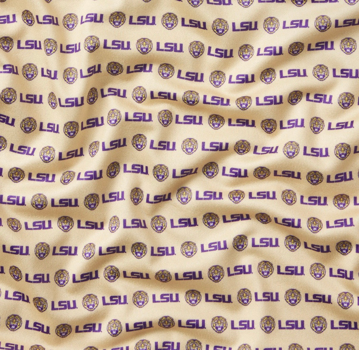 Youth LSU Collegiate Polo- Golden