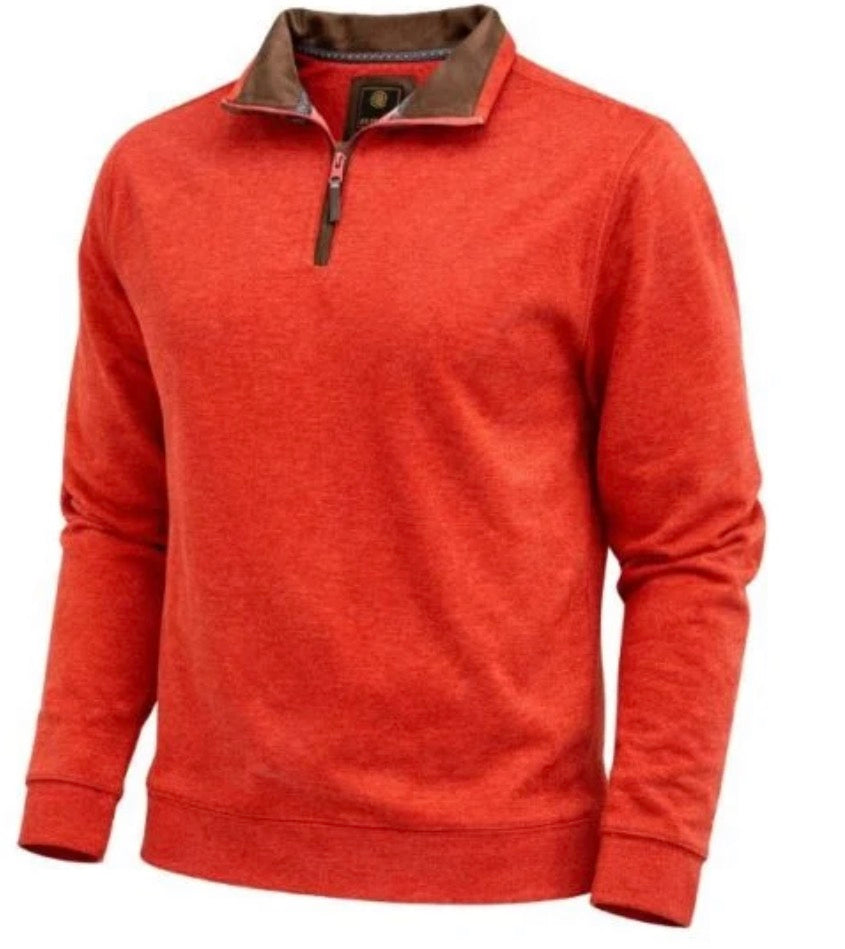 F/X Fusion Quarter Zip Burnt Sienna