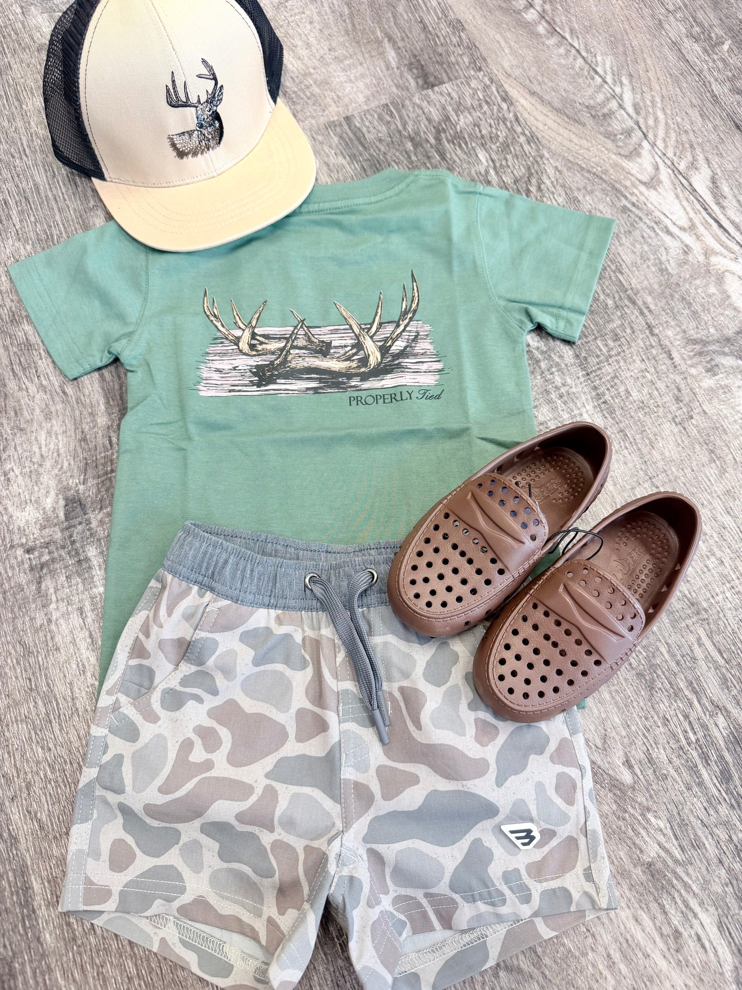 Shed SS Tee Fern Green