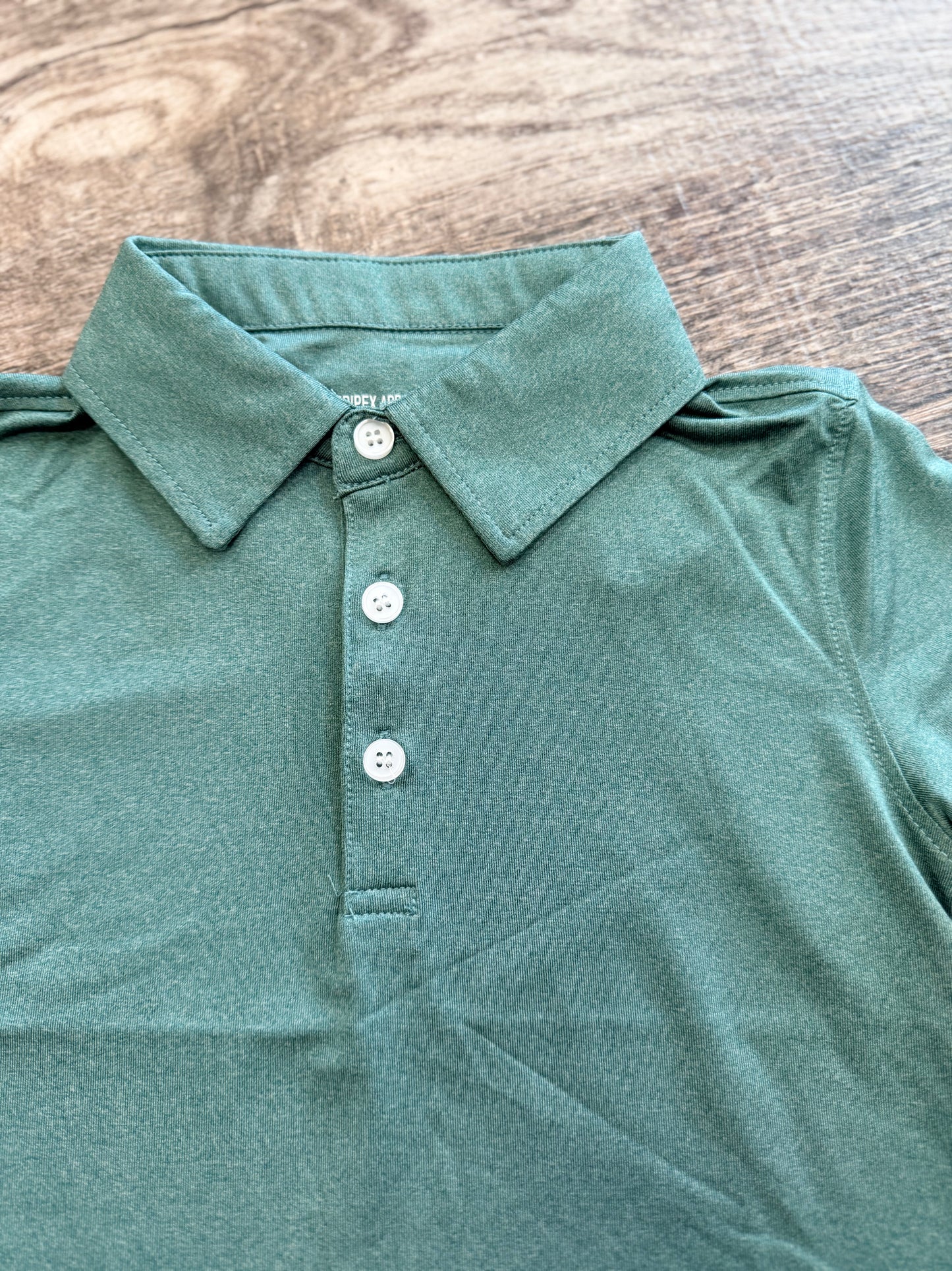 Green Heather Polo