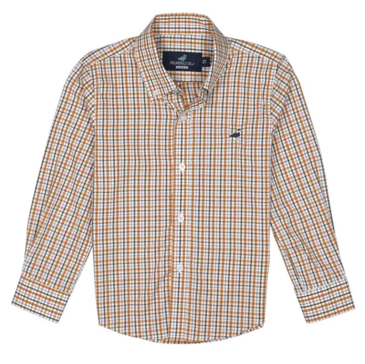 Boys Sportshirt- Maize