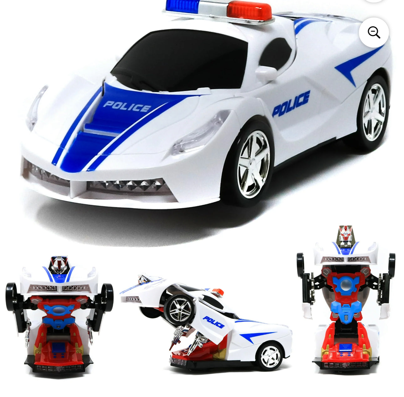 Transformer Police Car