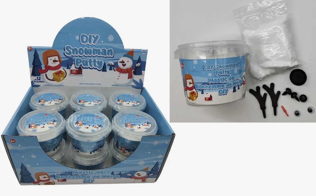 DIY Snowman Putty