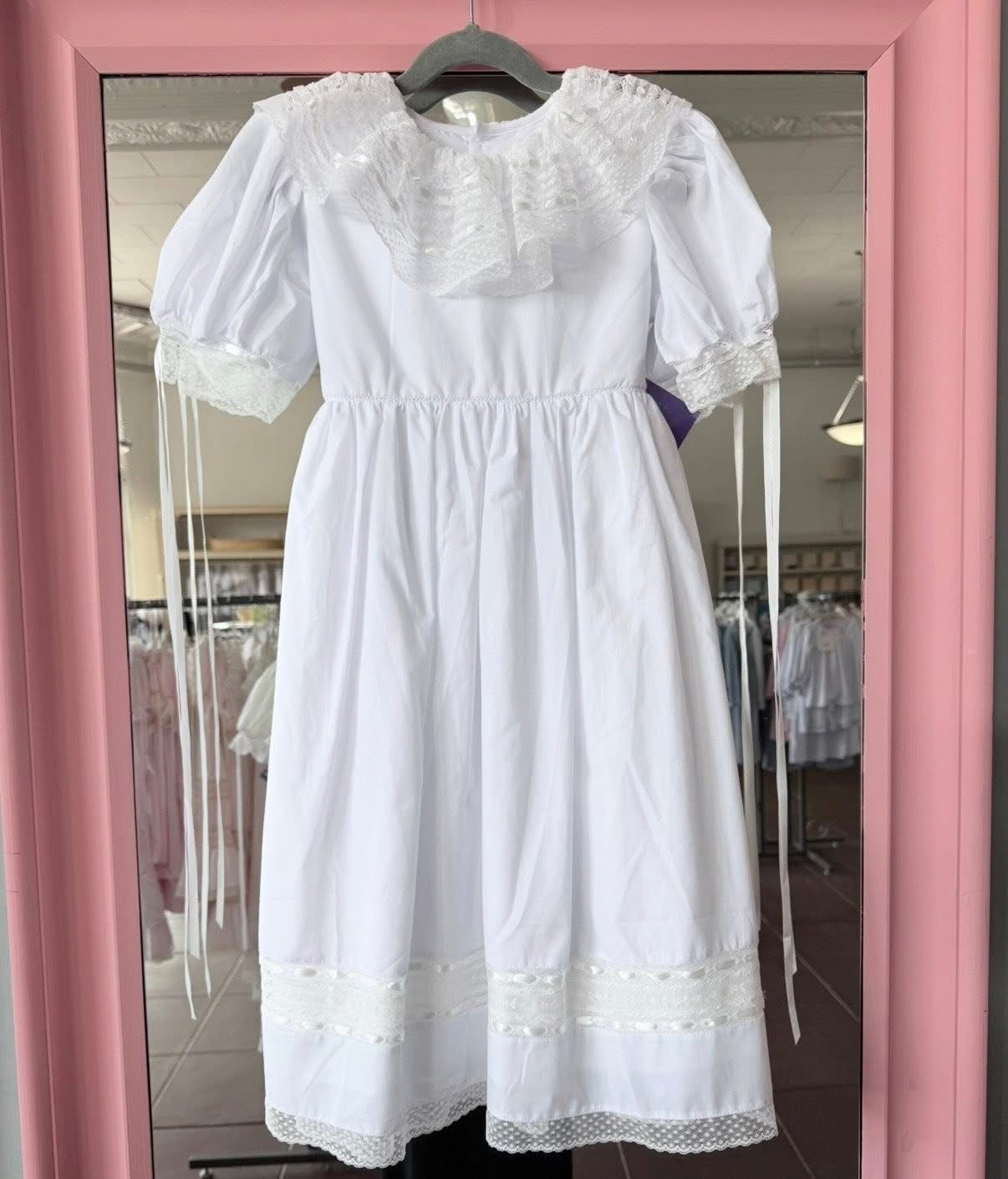 White Georgia Dress