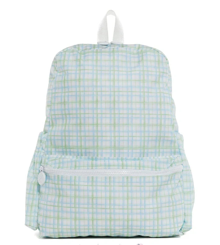Classic Green Plaid Backpacker