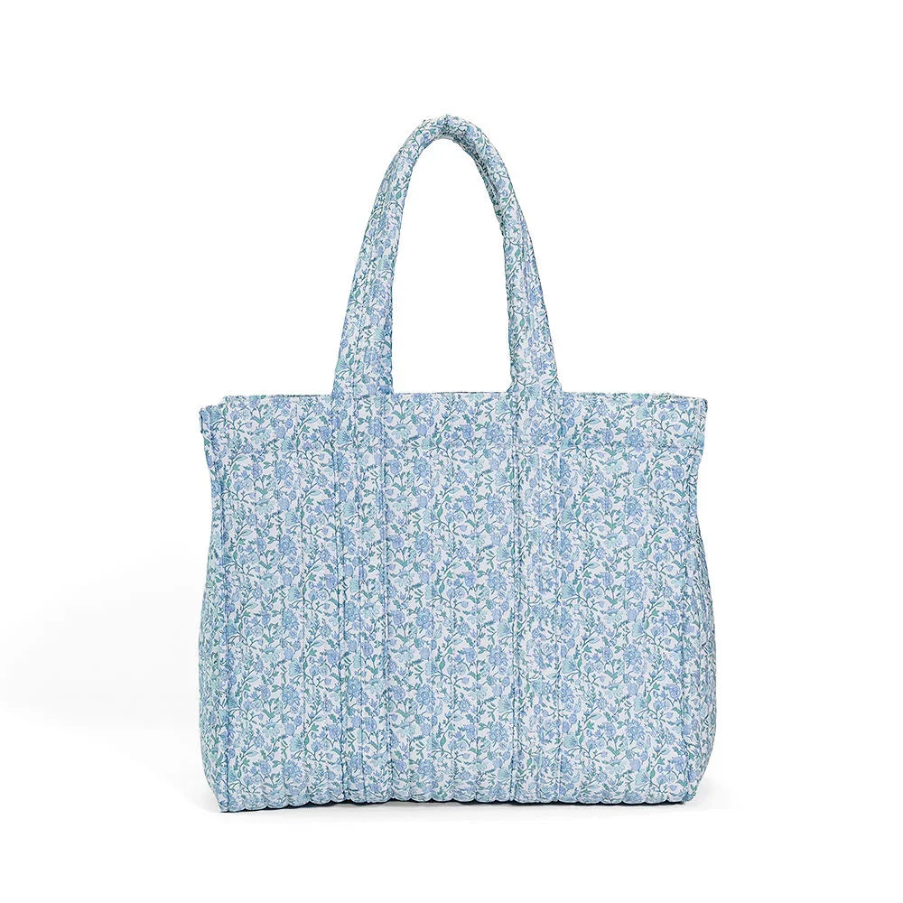 Quilted Go Go Tote Hamptons Floral