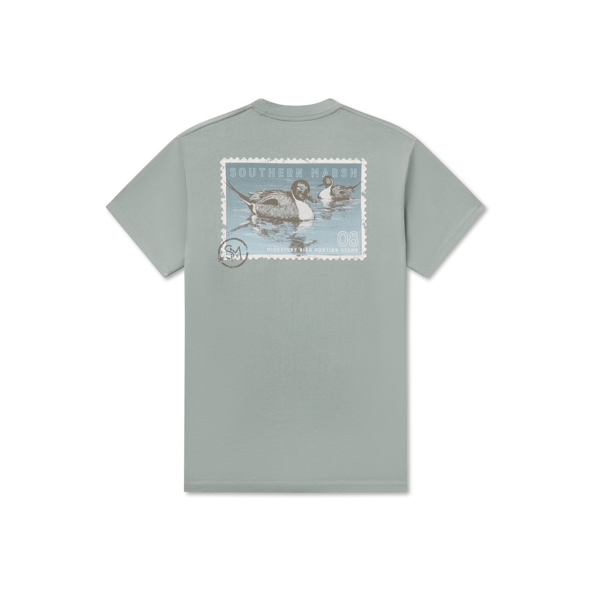 Duckstamp- Pintail Tee: Burnt Sage