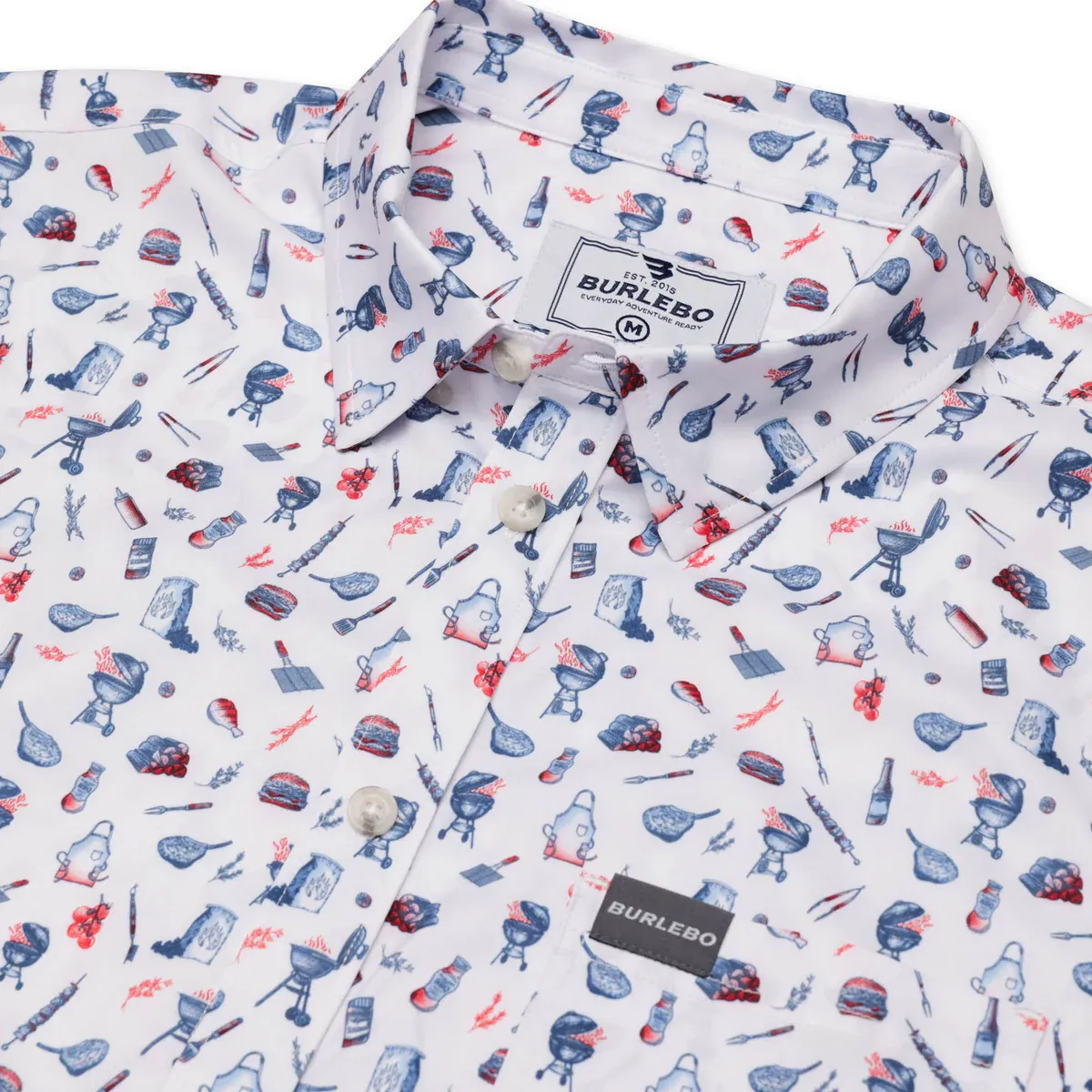 Performance Button Up- Grill Master