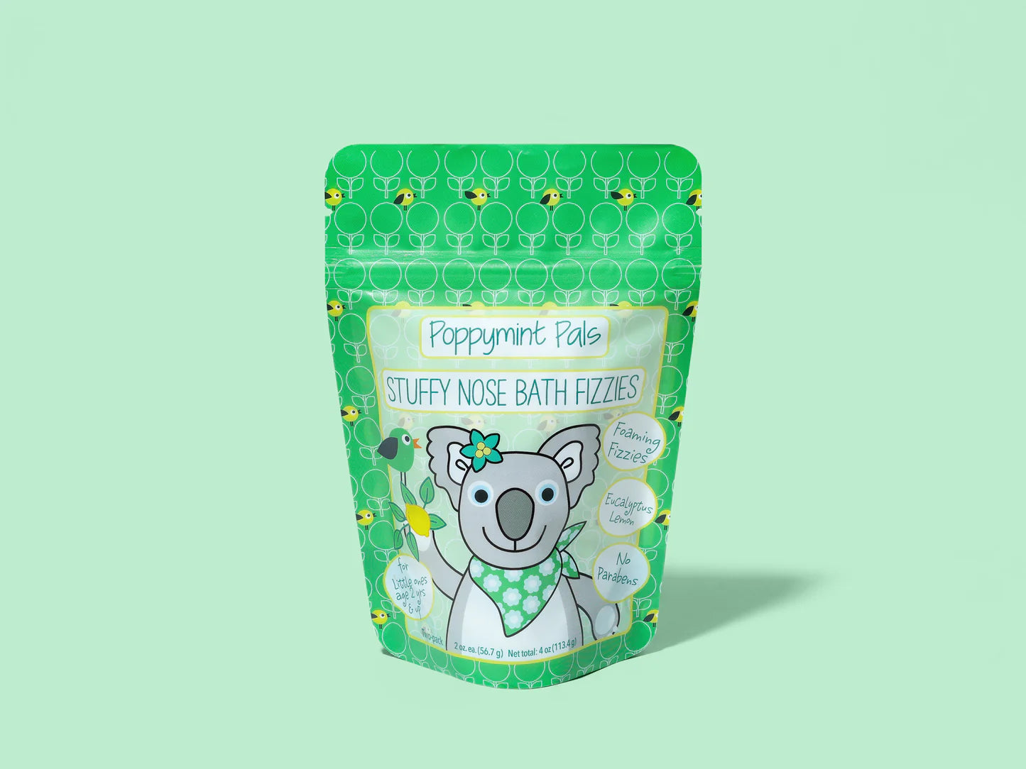 Foaming Bath Fizzies- Stuffy Noses Eucalyptus Lemon