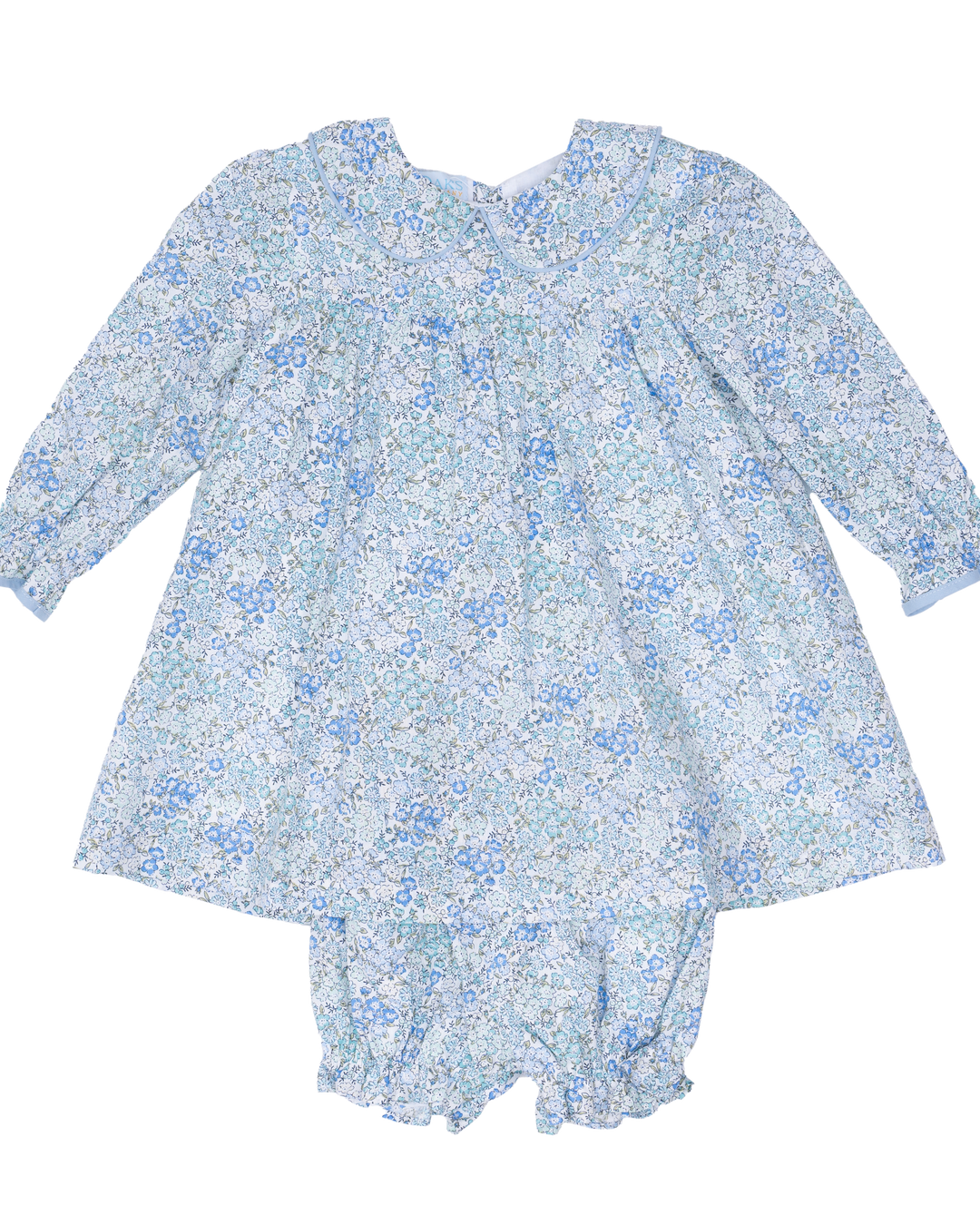 Betsy Blue Floral Bloomer Set