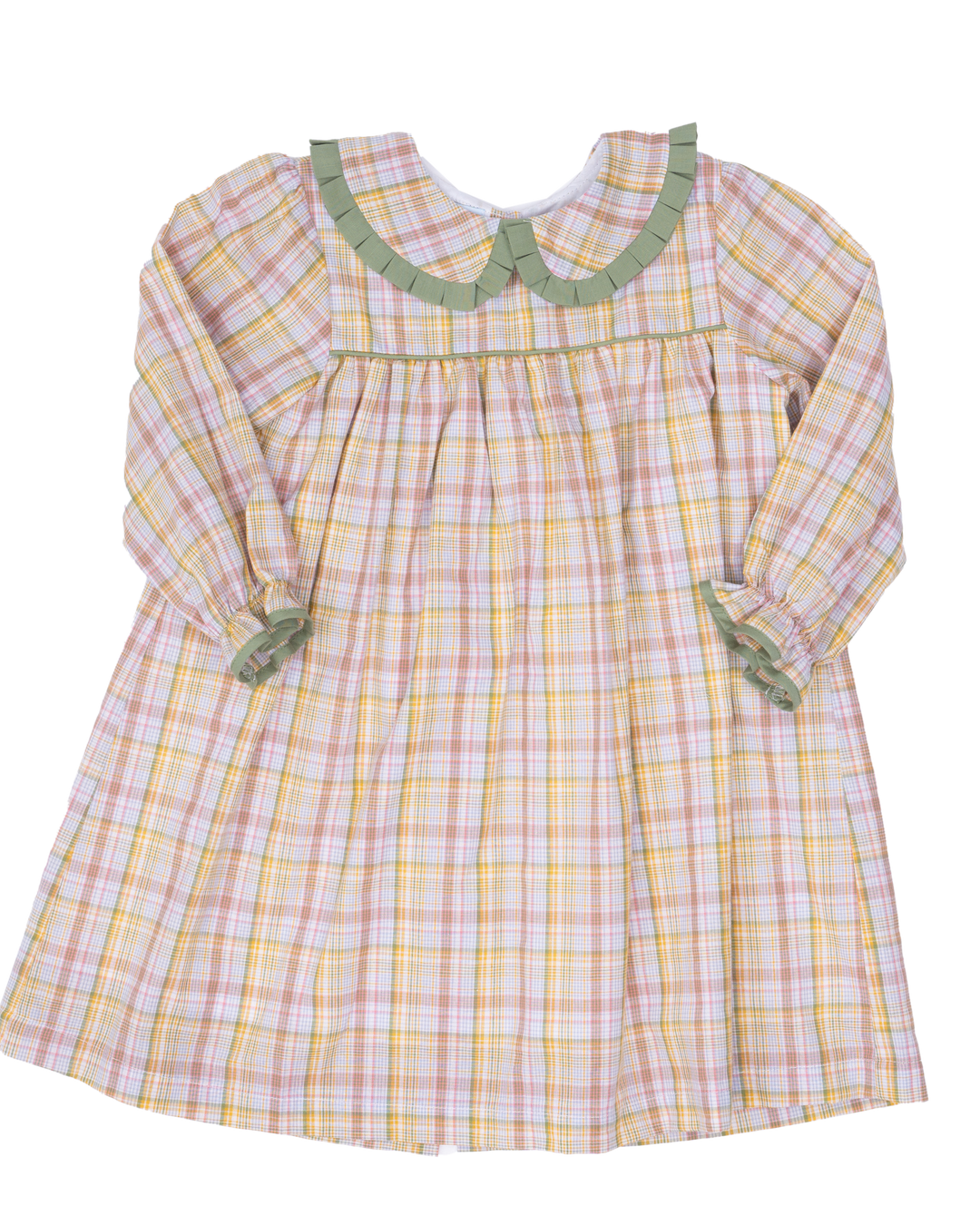 Cecilia Harvest Fields Plaid Dress