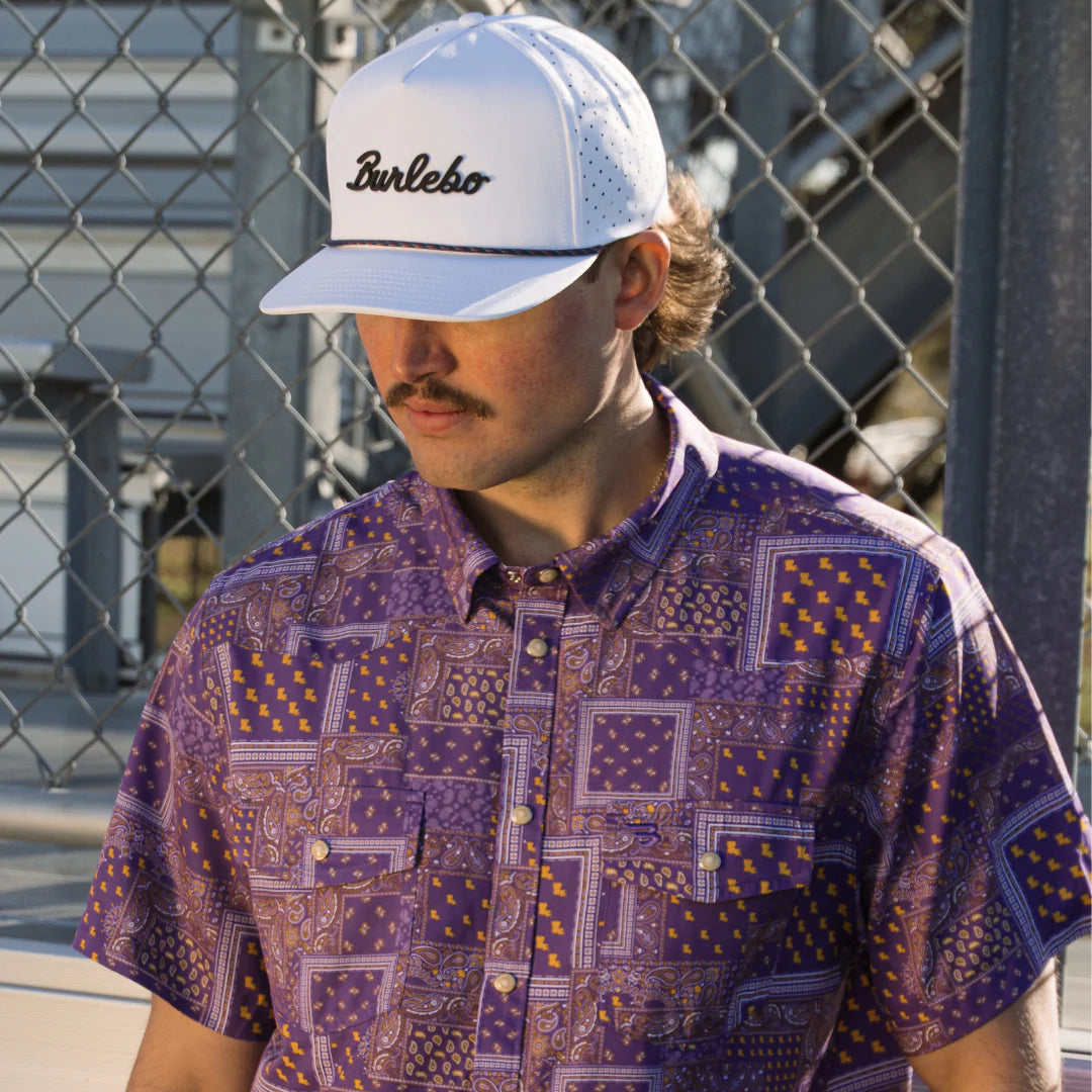 Performance Western Shirt Louisiana Paisley