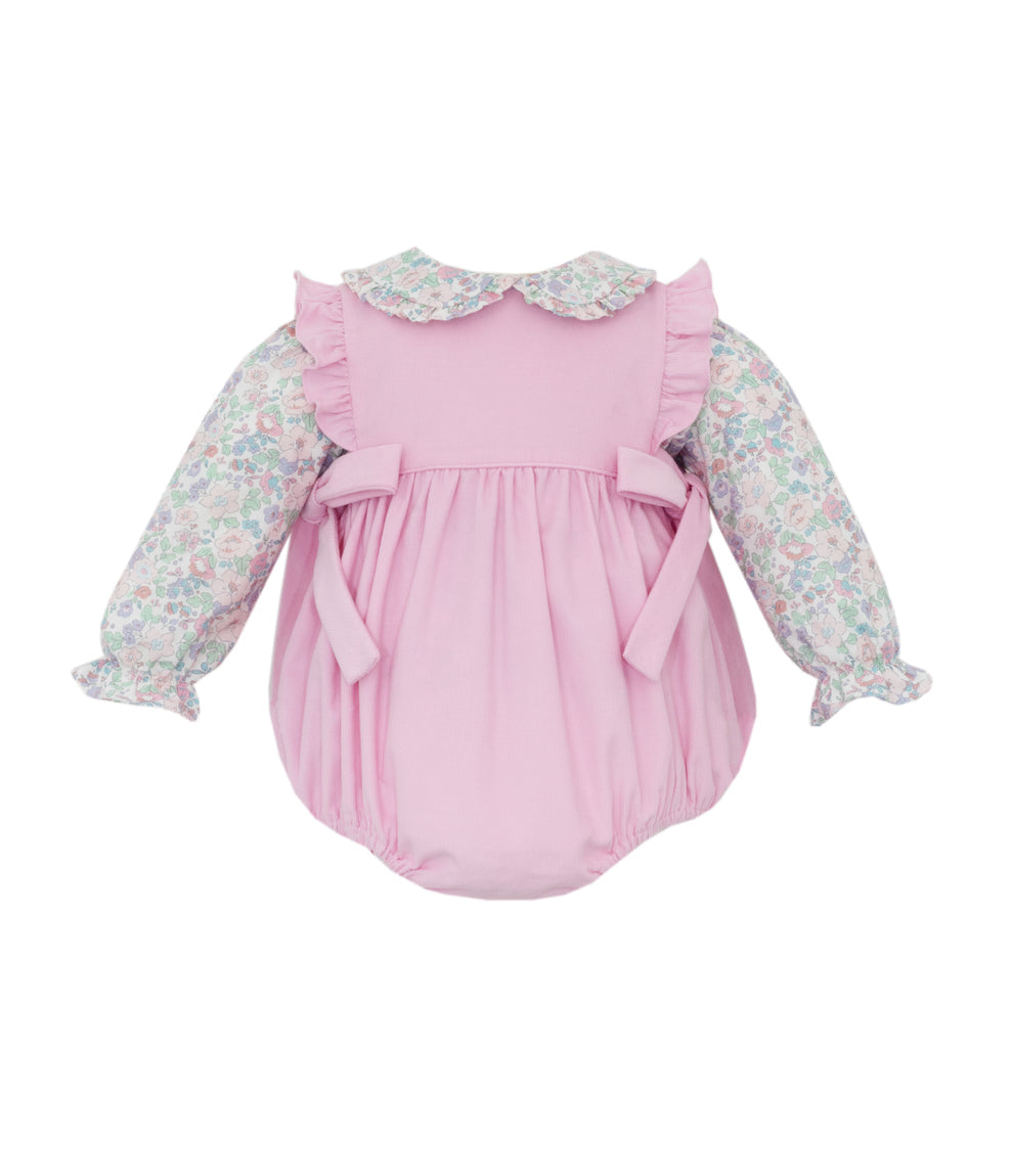 Pink Liberty Floral Corduroy Bubble
