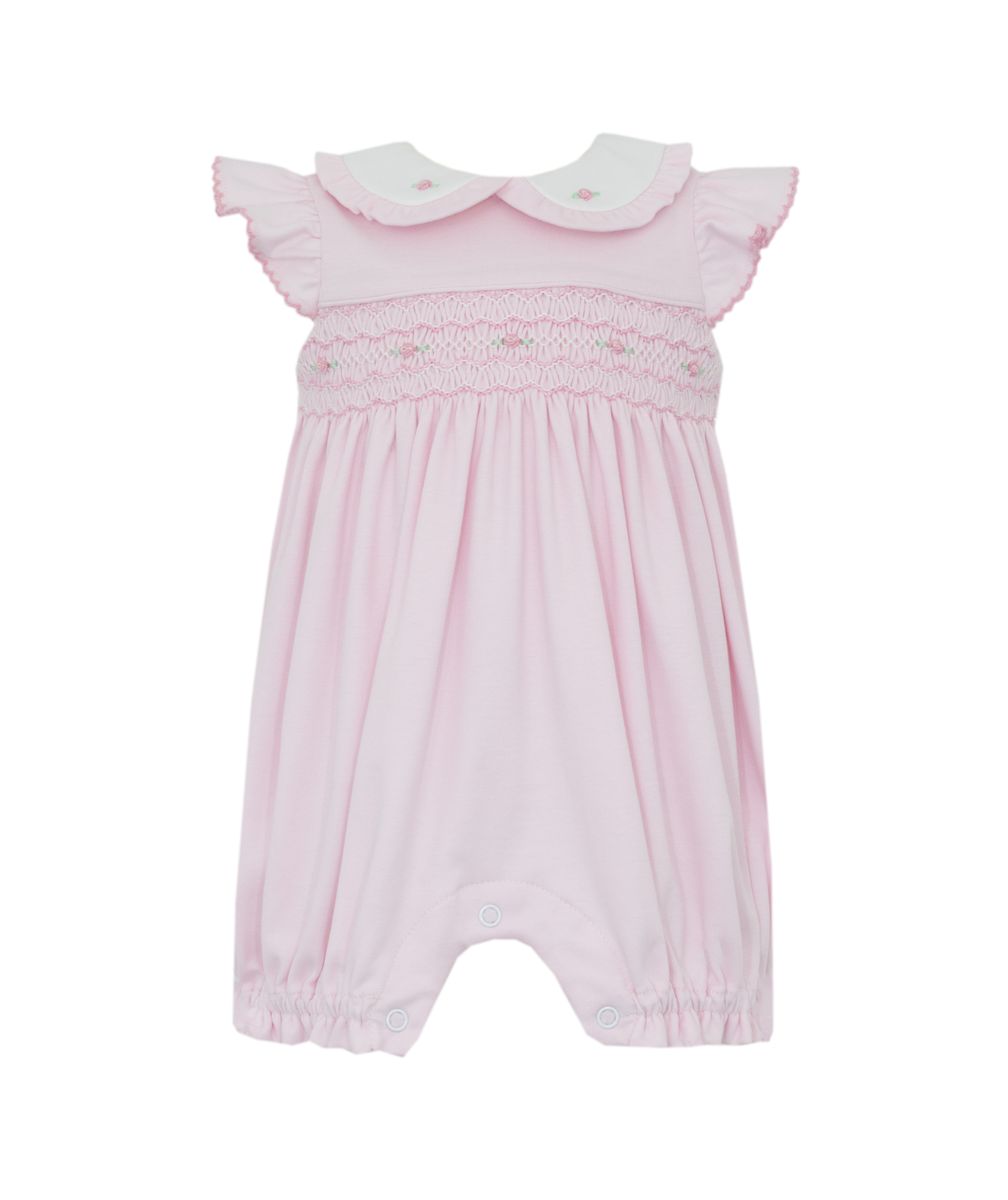 Elizabeth Pink Knit Romper