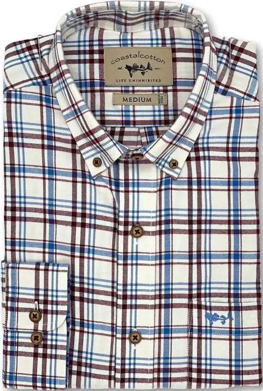 Cotton Twill Sport Shirt: Surf