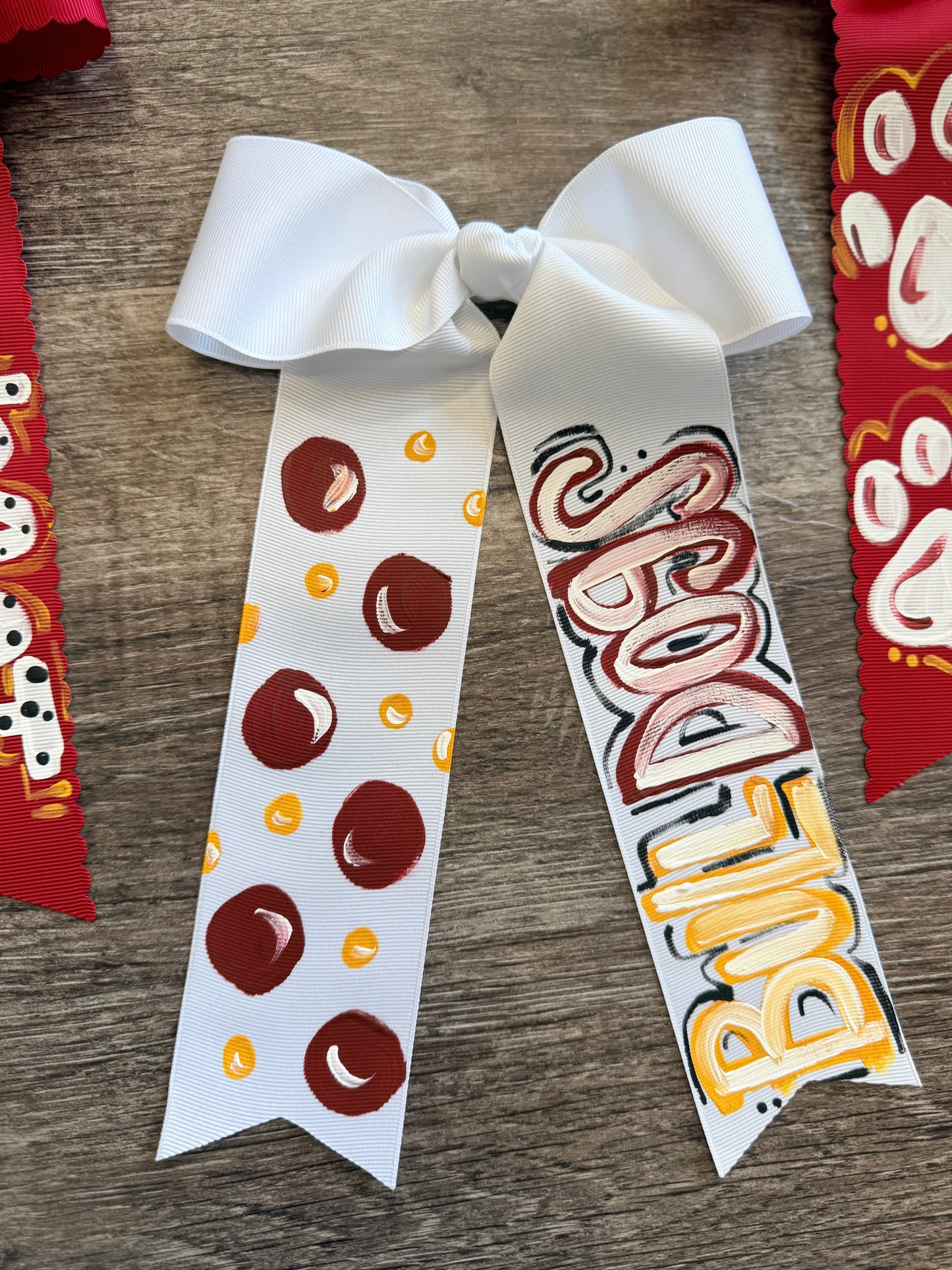 Iota BullDogs Painted Bow