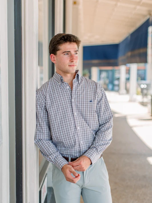 Seasonal Sportshirt Cobblestone