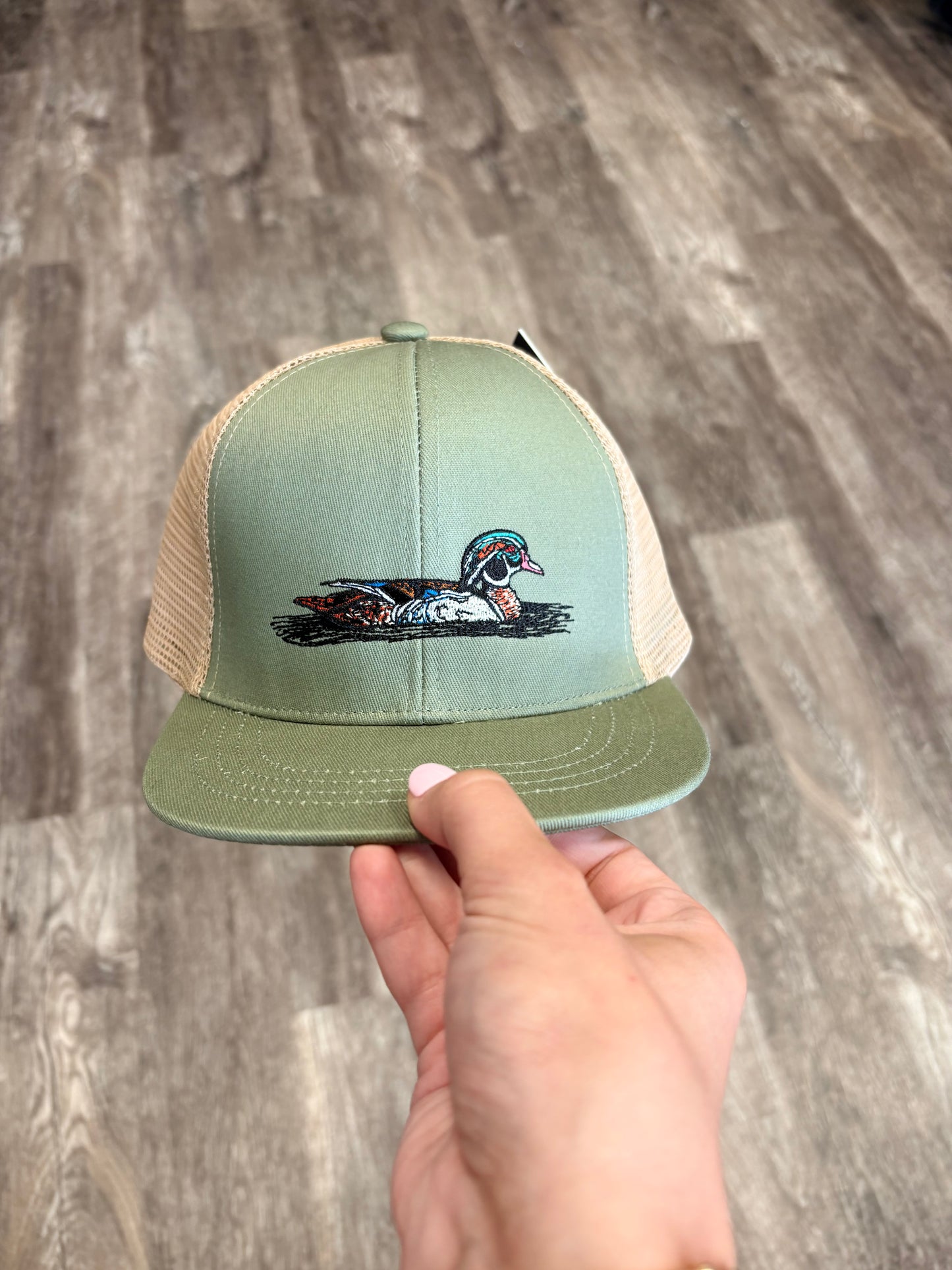 Boy’s Trucker Hat Wood Duck