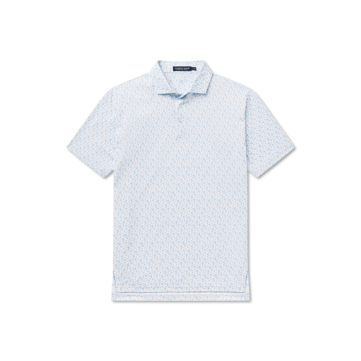 Flyline Performance Polo- In Flight White