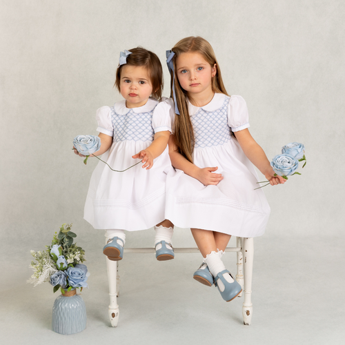 Girls Signature Smocked Dress