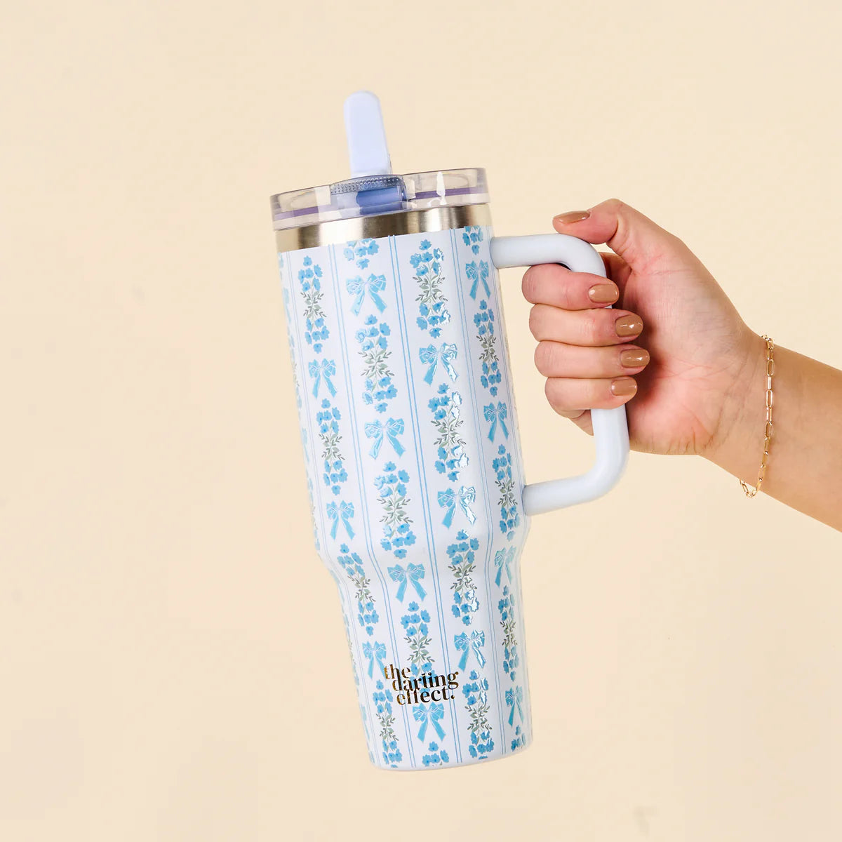 Oh So Fancy Blue- Tumbler