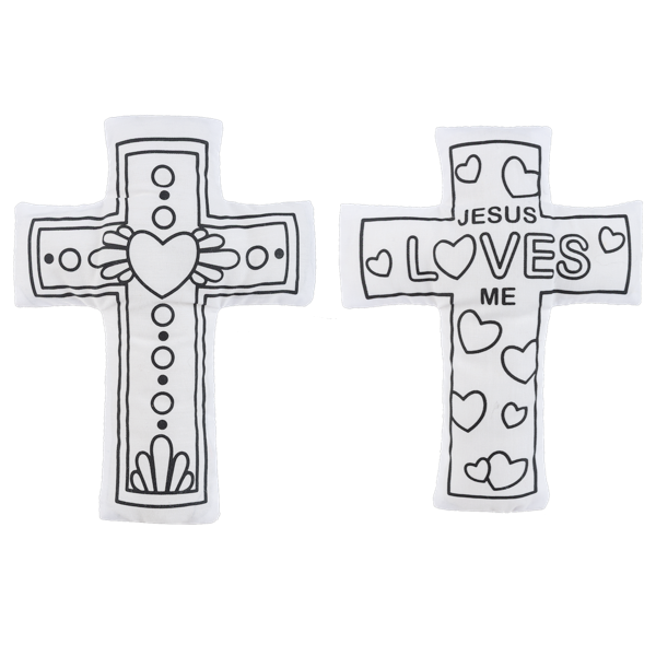 Stuffy Coloring Kit - Cross
