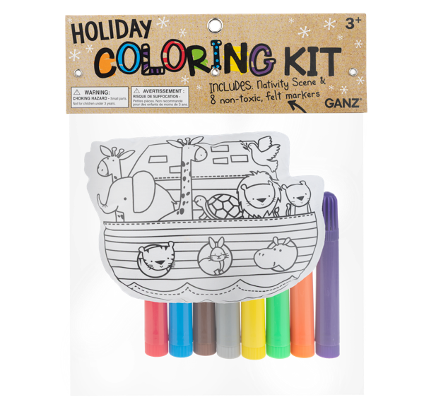 Stuffy Coloring Kit - Noah's Ark