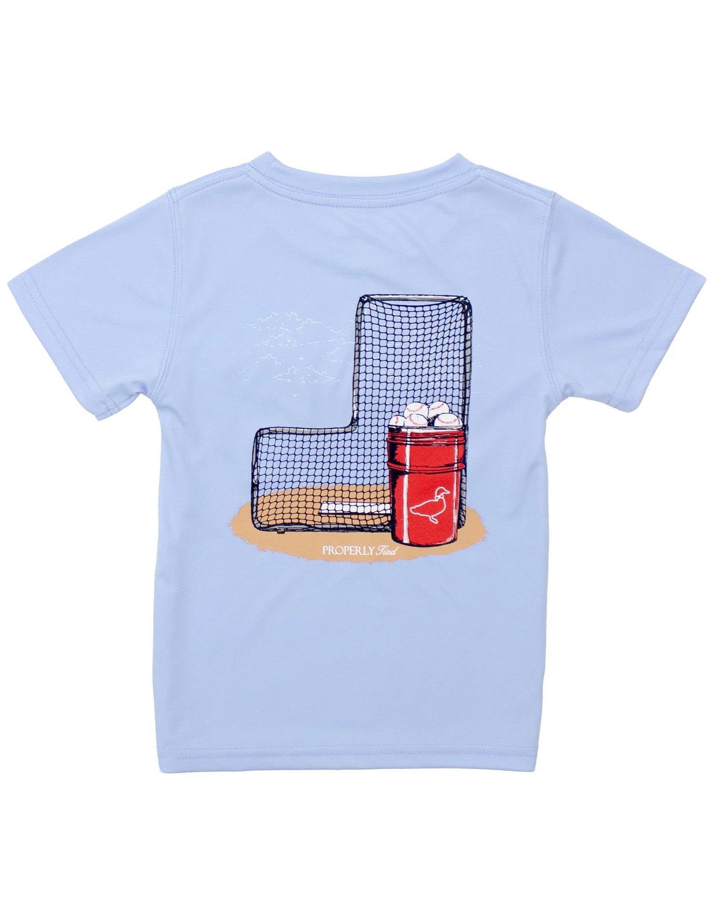 Boys Performance SS Tee- Baseball Bucket