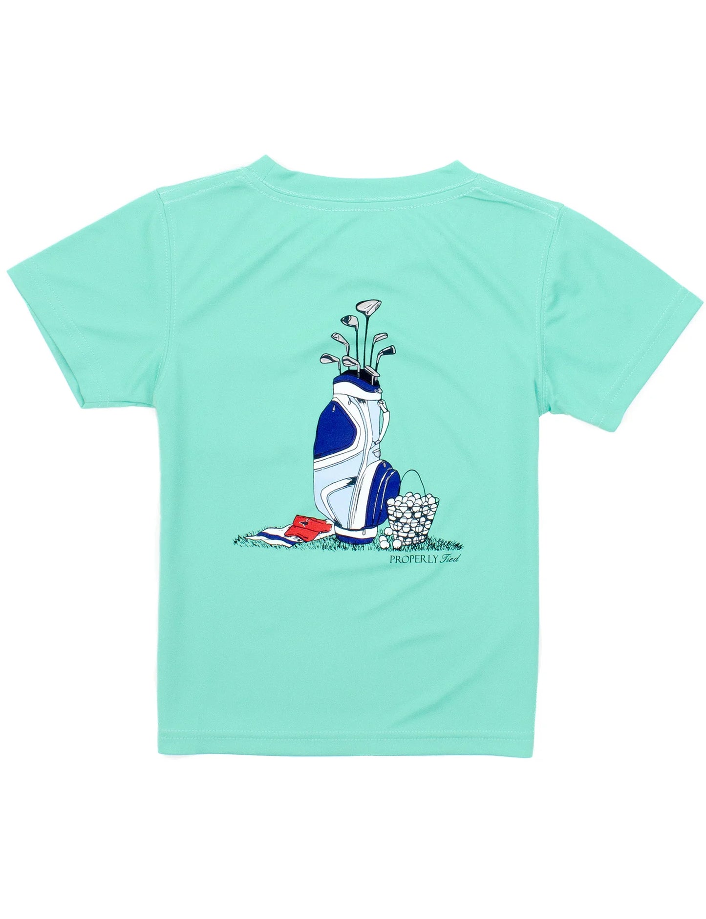 Boys Performance SS Tee- Golf Clubs