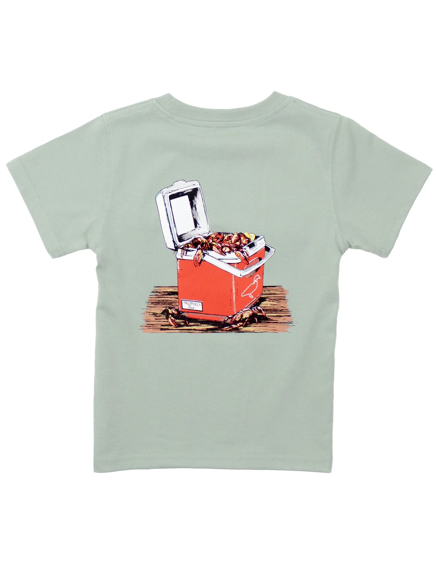 Boys SS Tee- Crawfish Cooler