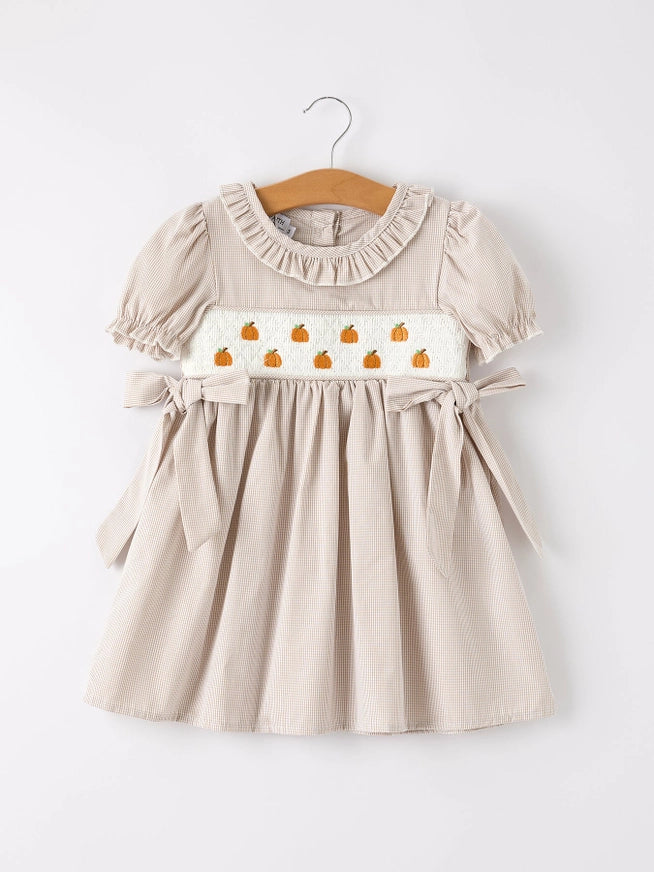 Tan Pumpkin Dress