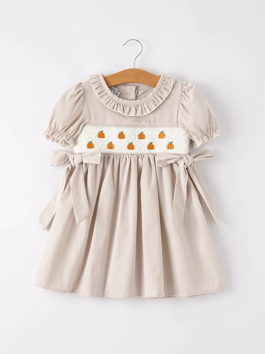 Tan Pumpkin Dress