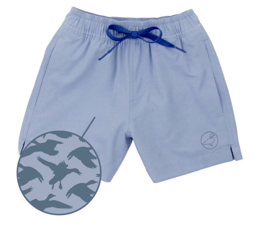 Boys Splash Swim Trunk- Ducks