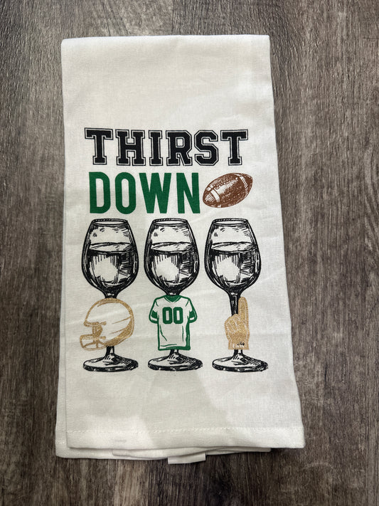 Thirst Down Dish Rag