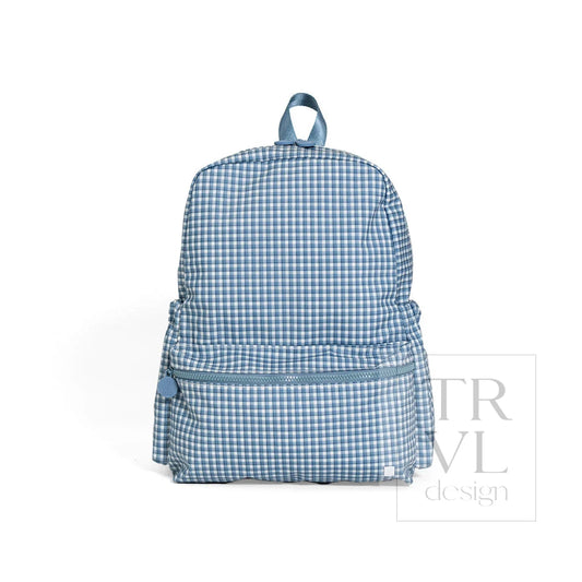 Rodeo Check Indigo  Backpacker