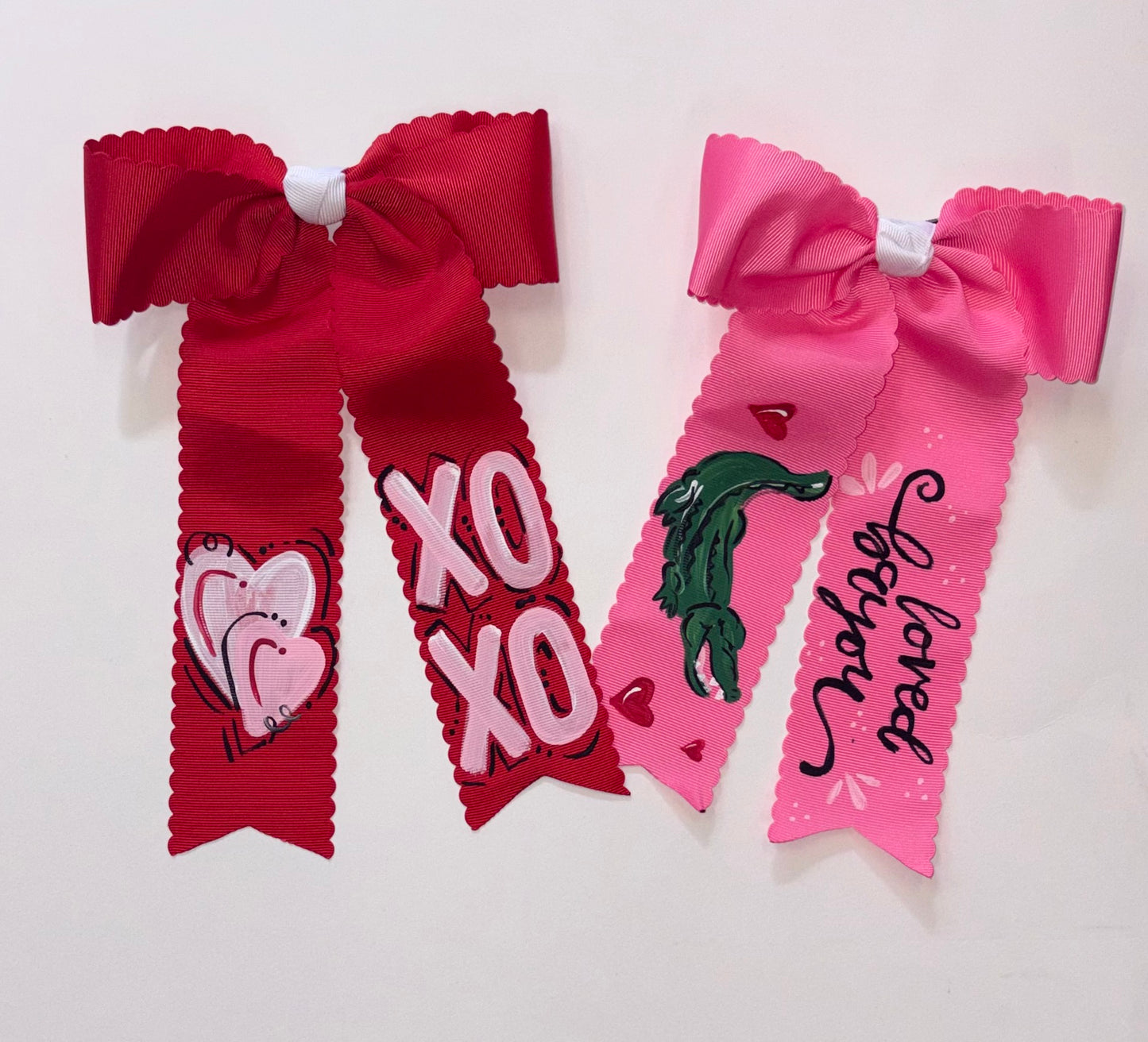 Valentine’s Painted Bow