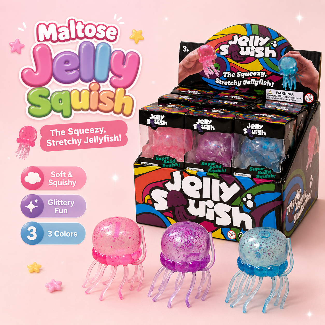 Maltose Squishy - Jellyfish