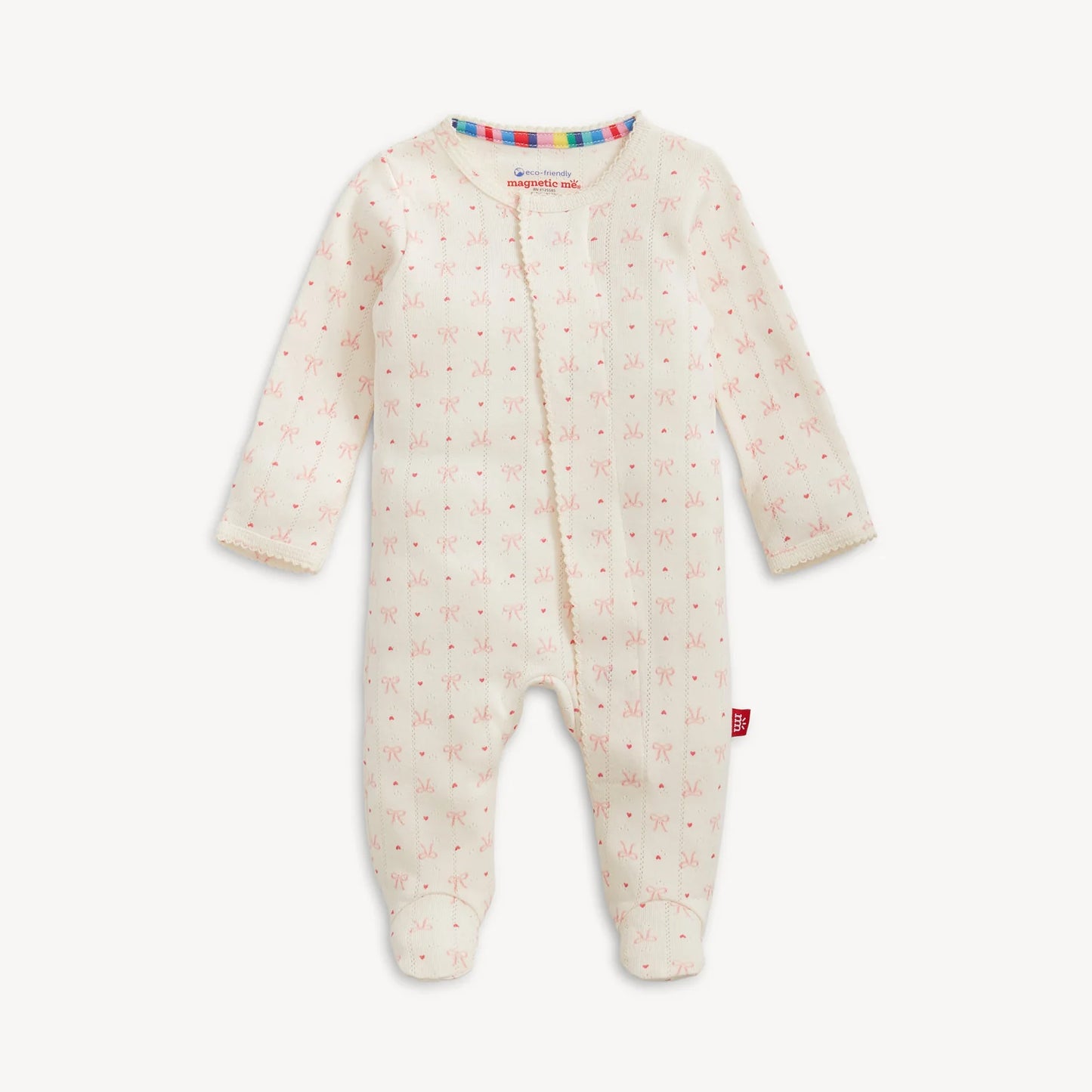 Heart and Bow Magnetic Footie