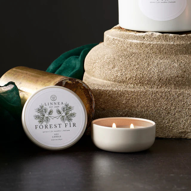 Linnea Petite Candle- Forest Fire