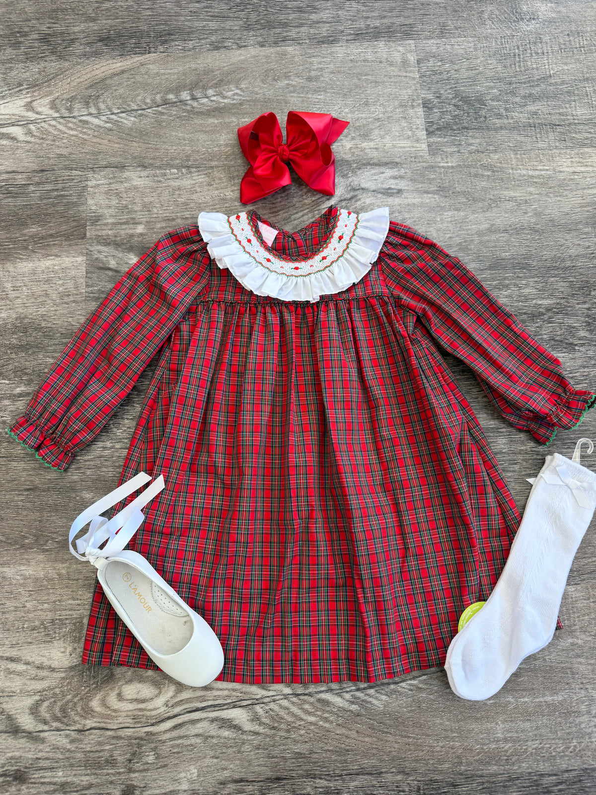 Catherine Christmas Plaid Dress