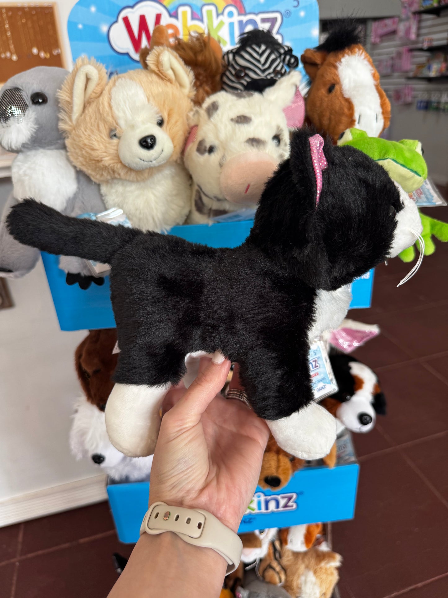 Webkinz Black and White Cat
