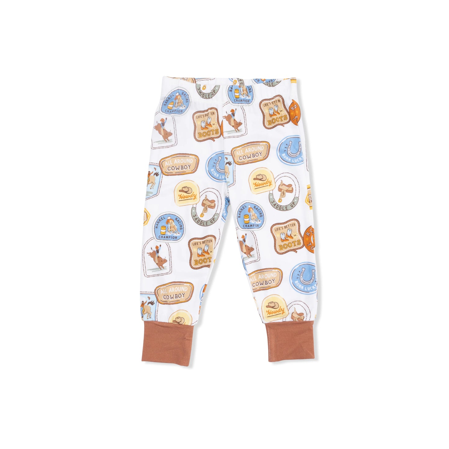 Rodeo Patch Shorts Pajamas