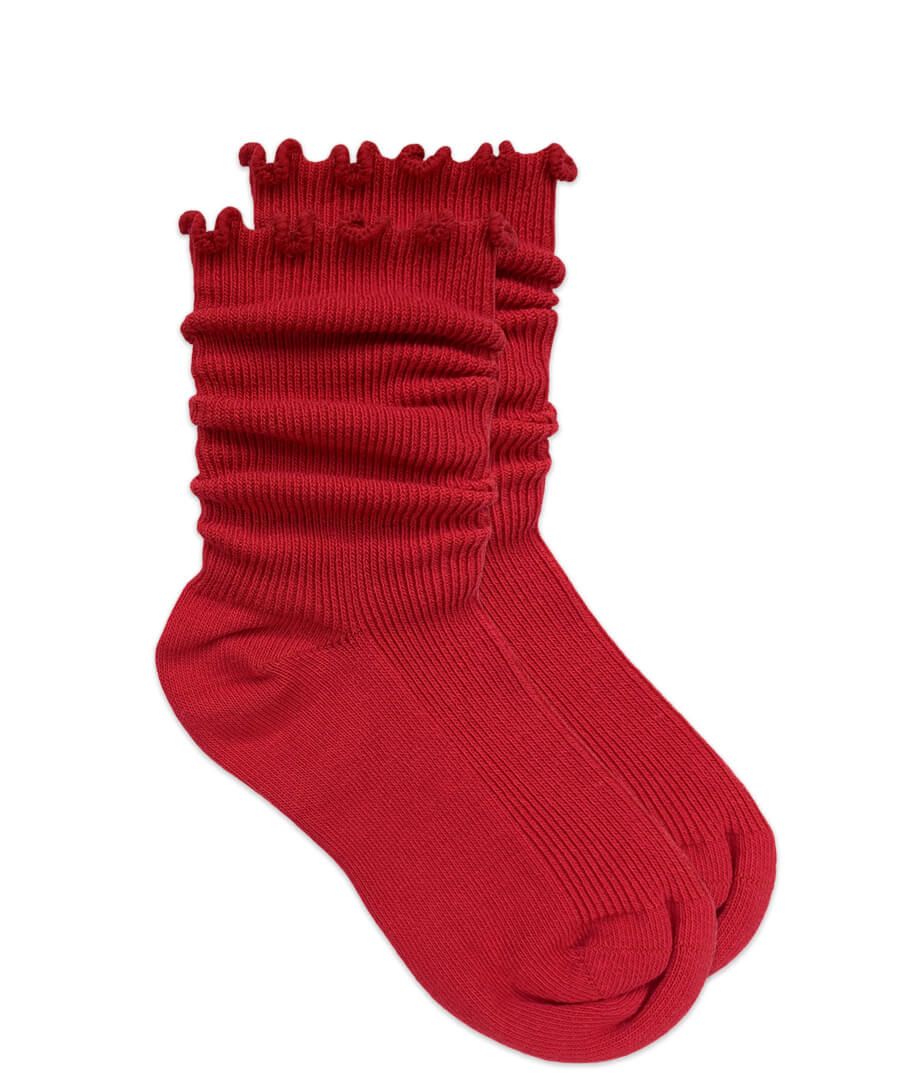 Ripple Edge Cuff Sock- 2211